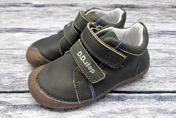 DD STEP - celoroční boty S073-42466AM DARK GREY