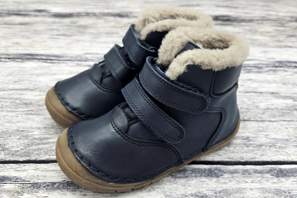 FRODDO Flexible PAIX WINTER, zimní kotníčkové boty DARK BLUE