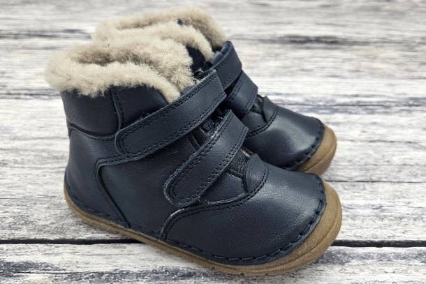 FRODDO Flexible PAIX WINTER, zimní kotníčkové boty DARK BLUE